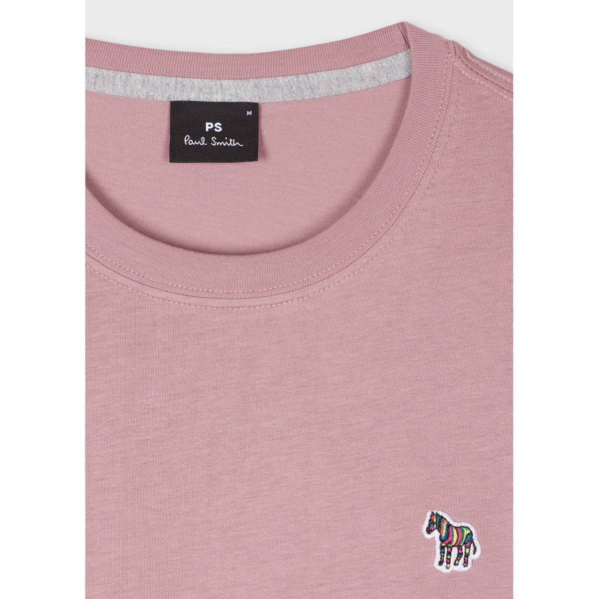 PS Paul Smith Reg Fit SS Zebra T-Shirt 55A  Mauve