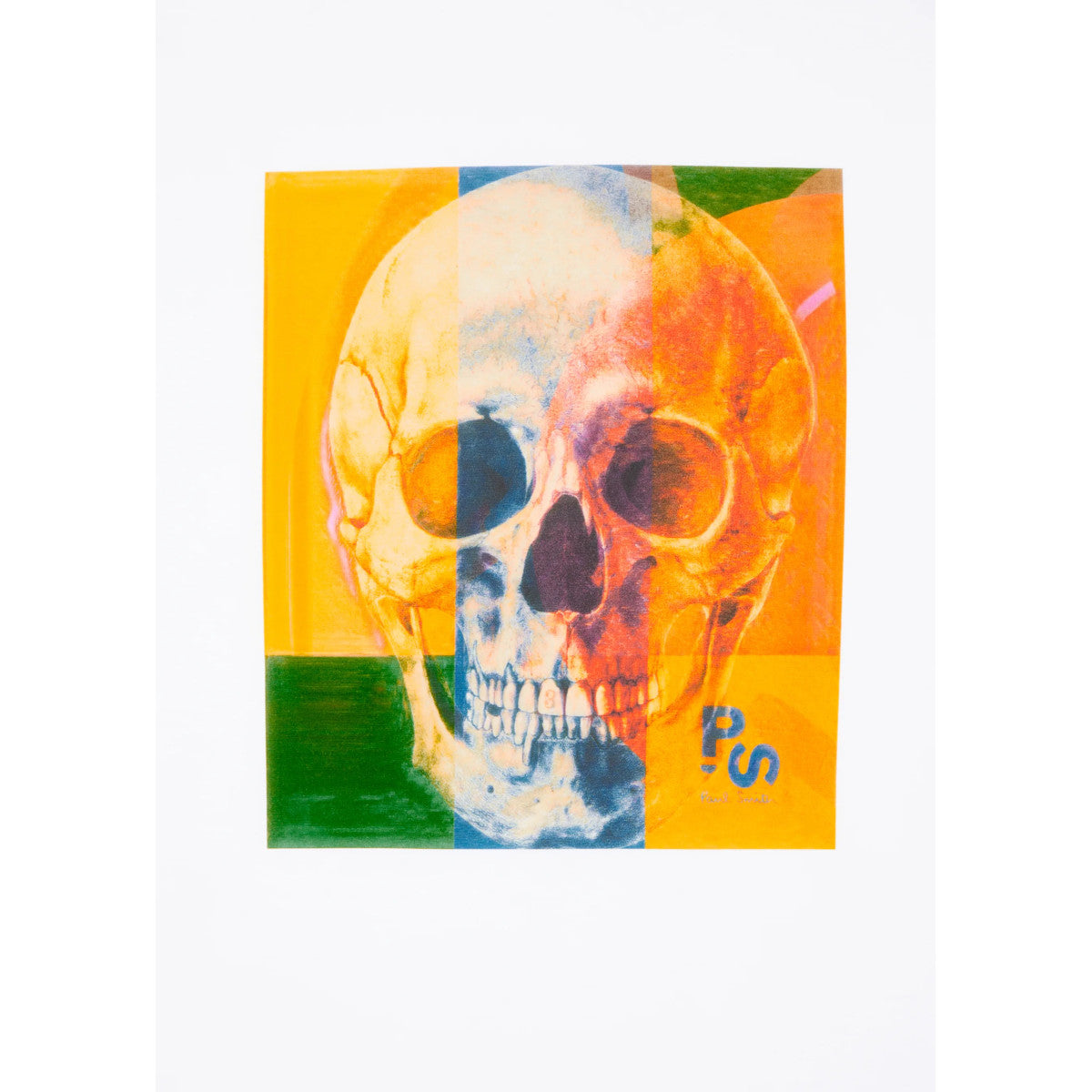 PS Paul Smith Reg Fit Skull Square T-Shirt