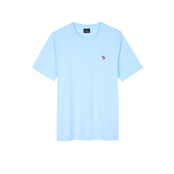 PS Paul Smith Reg Fit Zebra T-Shirt S2-25 41E Blue