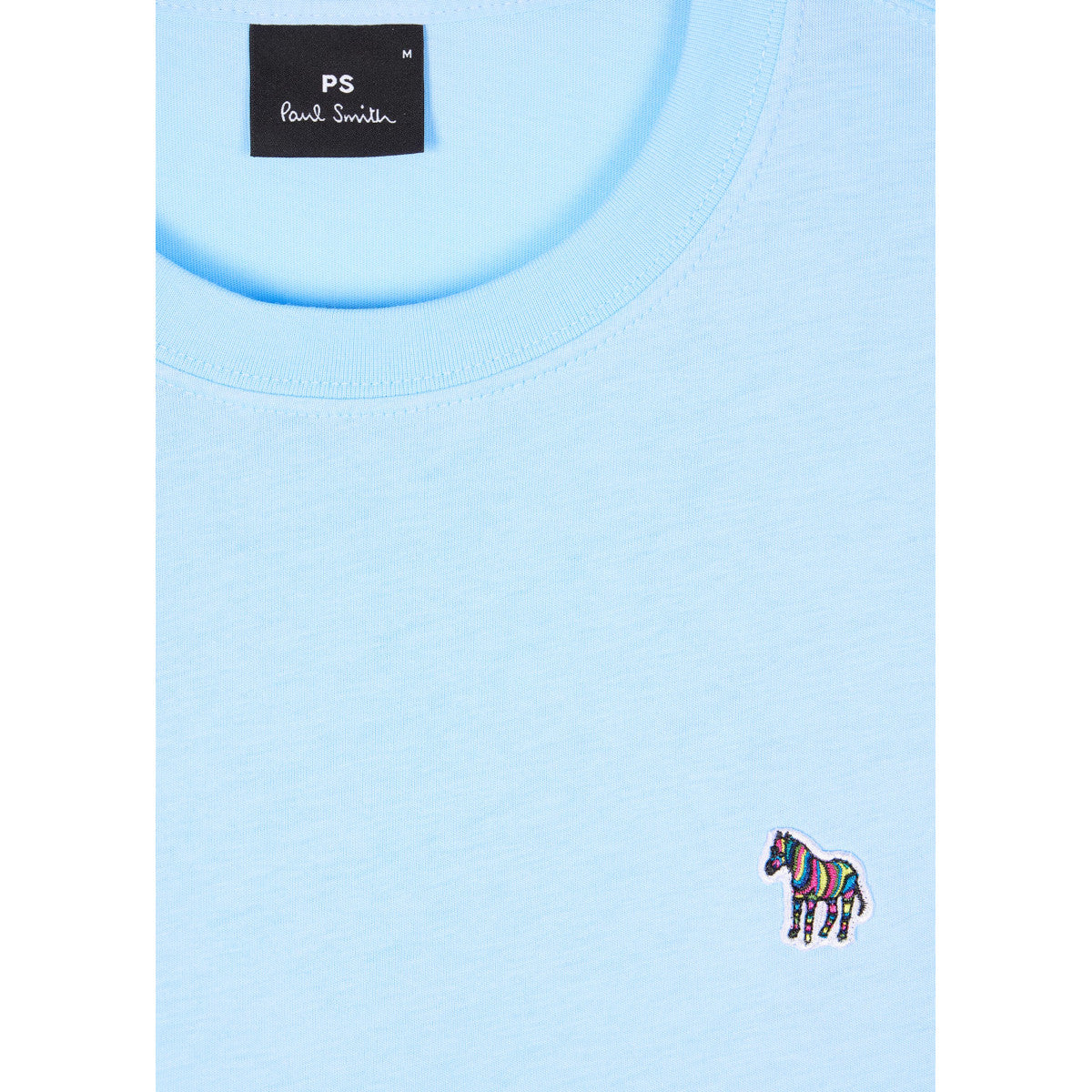 PS Paul Smith Reg Fit Zebra T-Shirt S2-25 41E Blue