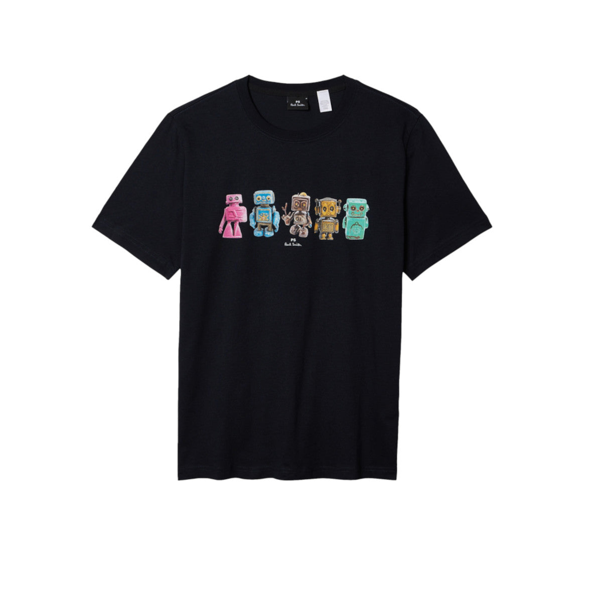 PS Paul Smith Robots T-Shirt 49 DK NAVY