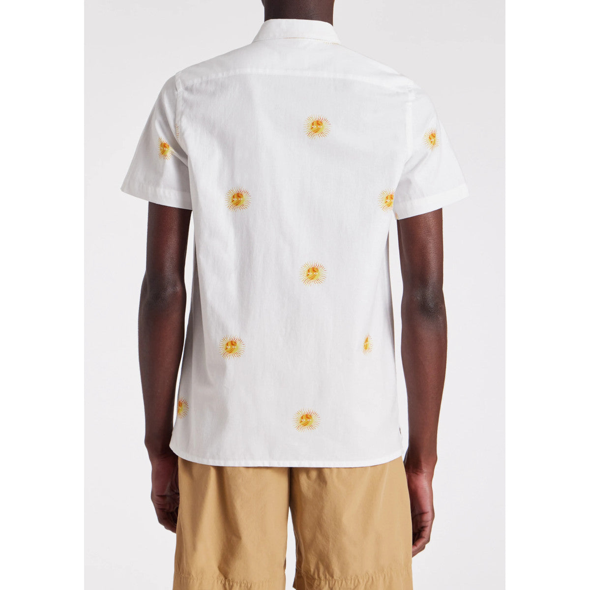 PS Paul Smith SS Regular Fit Sun Shirt 01 WHITE