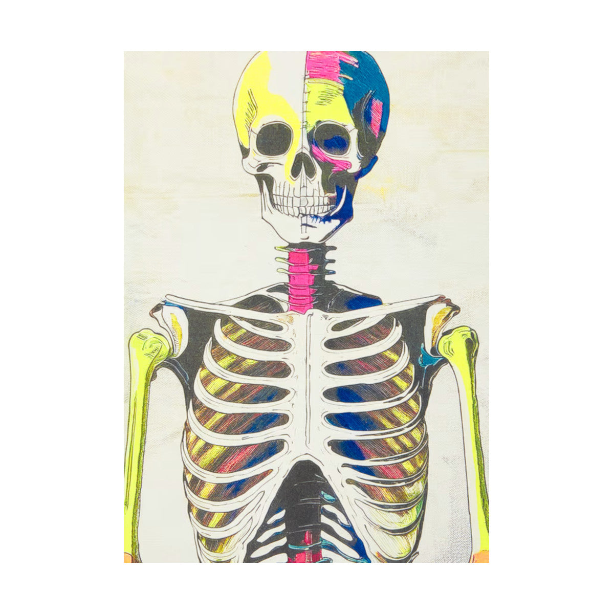 PS Paul Smith Skeleton T-Shirt 79 BLACK