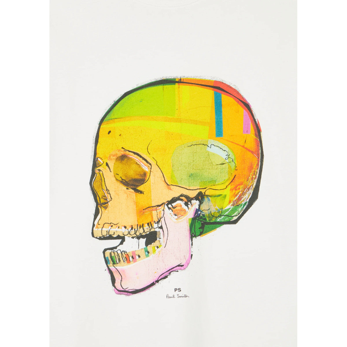 PS Paul Smith Skull T-Shirt 02 White