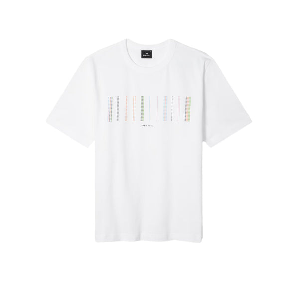 PS Paul Smith Stripe T-Shirt 01 WHITE