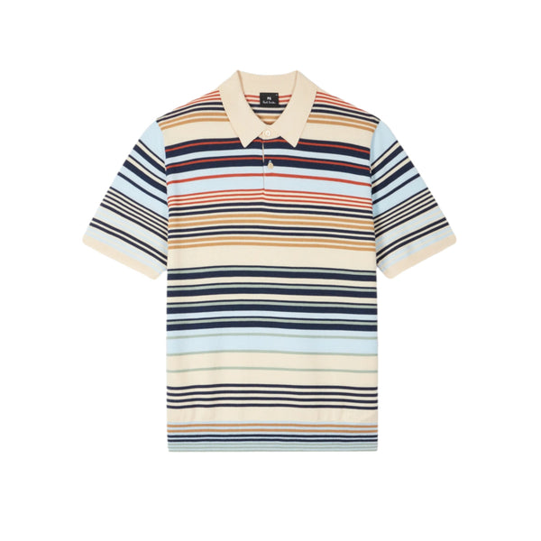 PS Paul Smith Sweat Polo Shirt 03 White