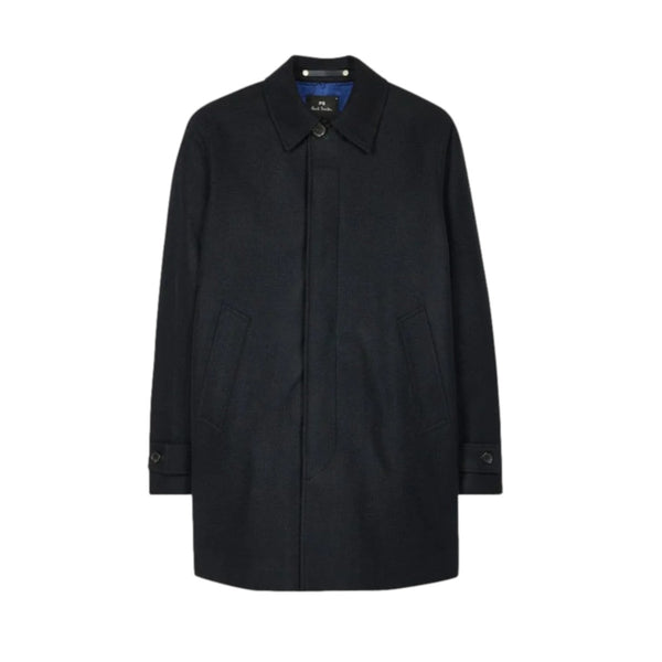 PS Paul Smith Wool Coat 49 DK NAVY