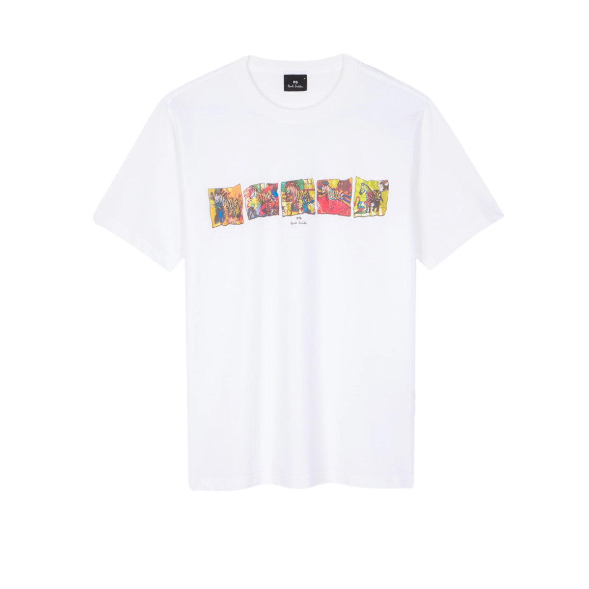 PS Paul Smith Zebras Regular Fit T-Shirt 01 WHITE