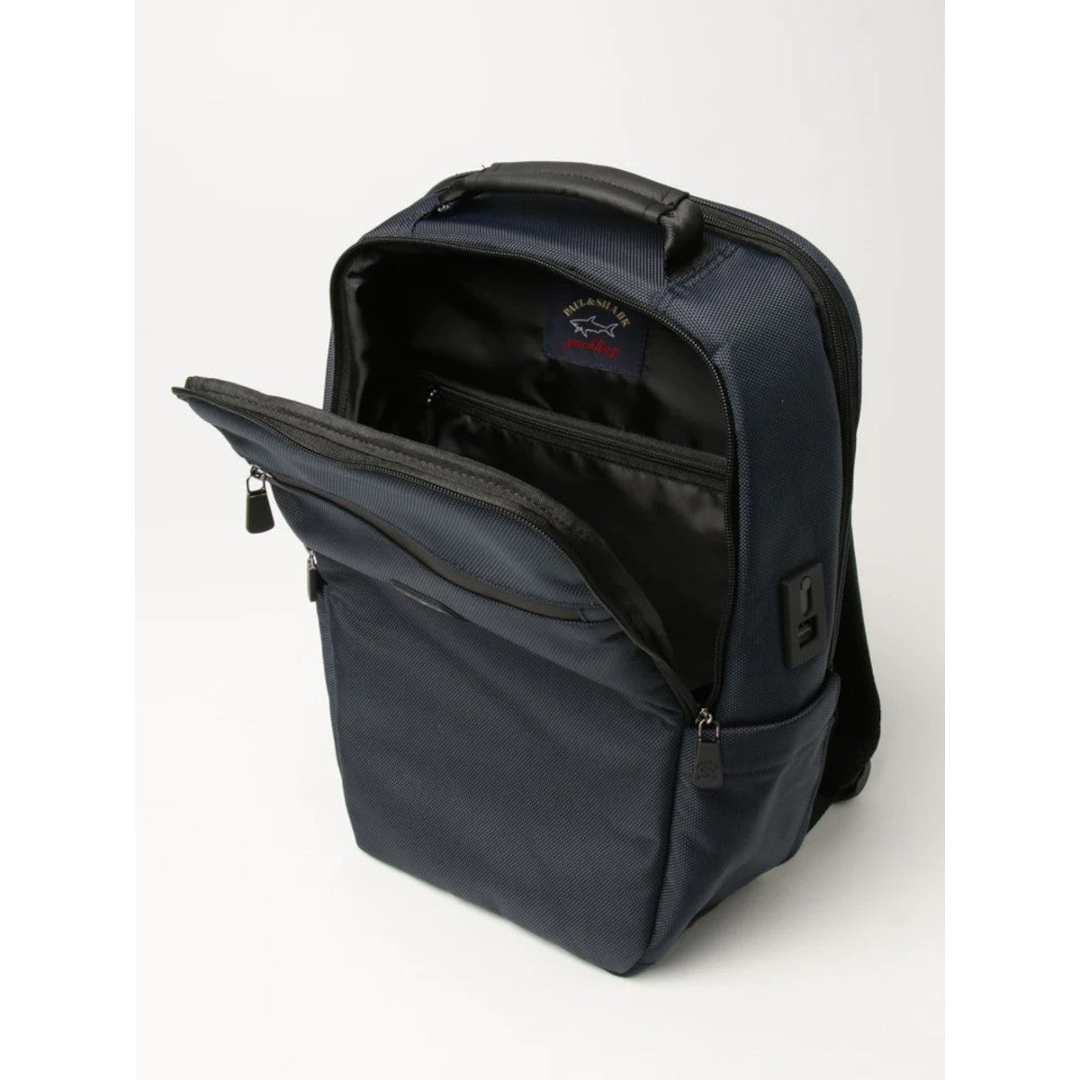 Paul & Shark Backpack with Logo Rubber Badge 050 Navy