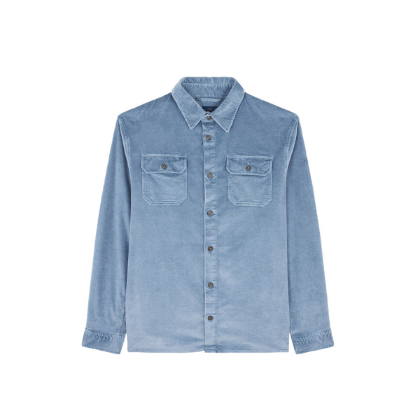 Paul & Shark Corduroy Overshirt 663 Blue
