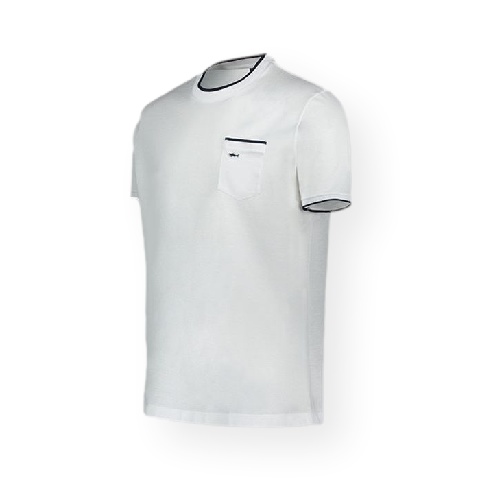 Paul & Shark Cotton Jersey Pocket T-Shirt 010 White