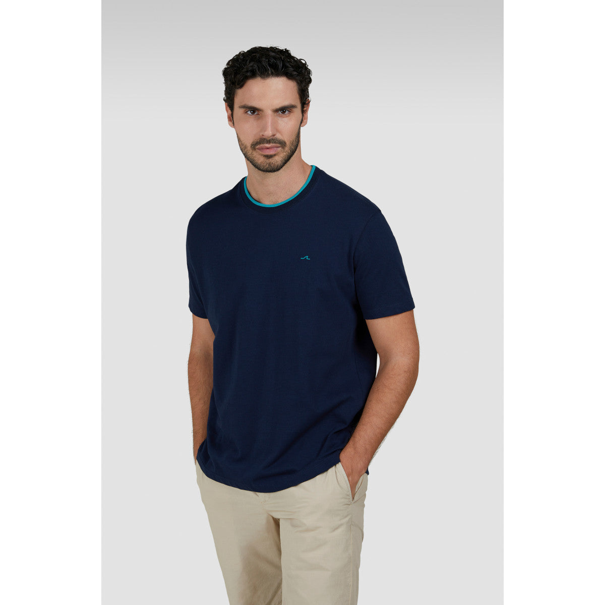 Paul & Shark Embroidered Fin T-Shirt 013 Navy