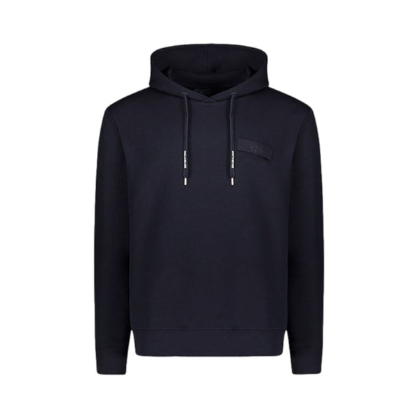 Paul & Shark Embroidered Shark Active Fleece Hoody 050 Navy