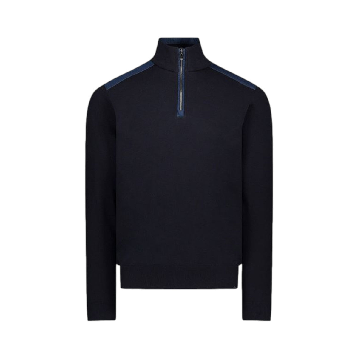 Paul & Shark Fresco Cotton Half Zip Sweater 013 Navy