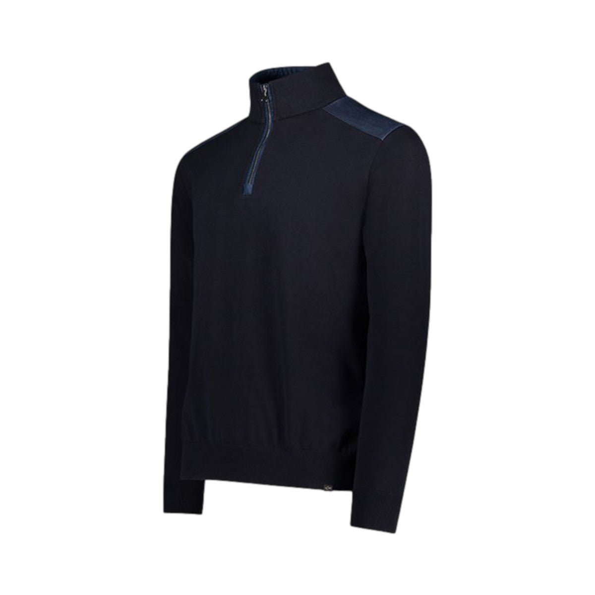 Paul & Shark Fresco Cotton Half Zip Sweater 013 Navy