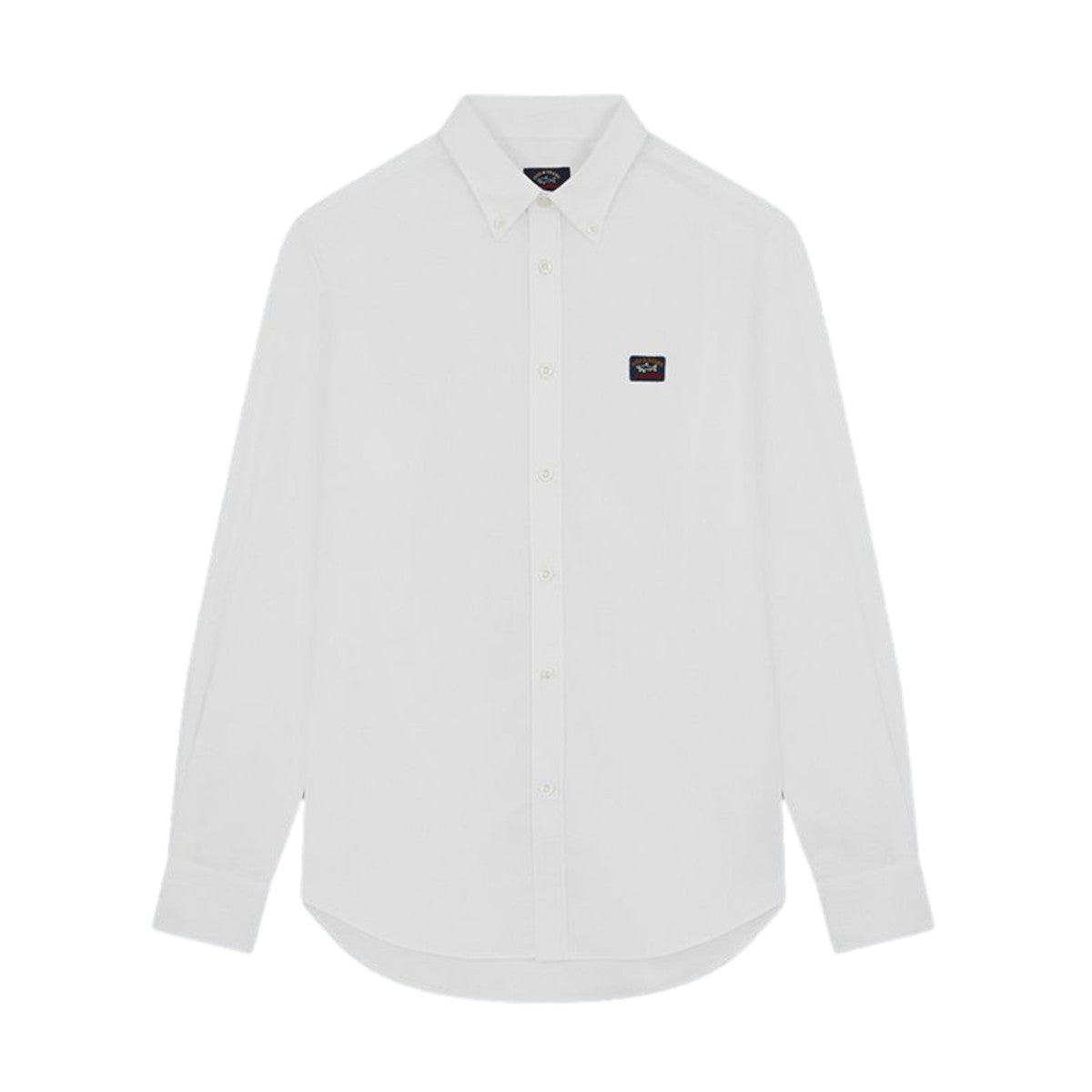 Paul & Shark LS Cotton Oxford Shirt 010 White