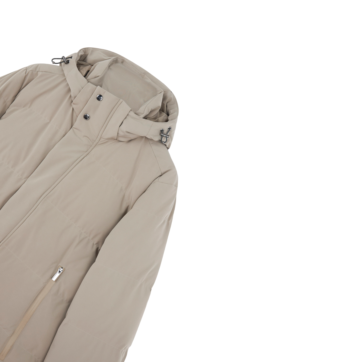Paul & Shark Long Down Jacket 128 Beige