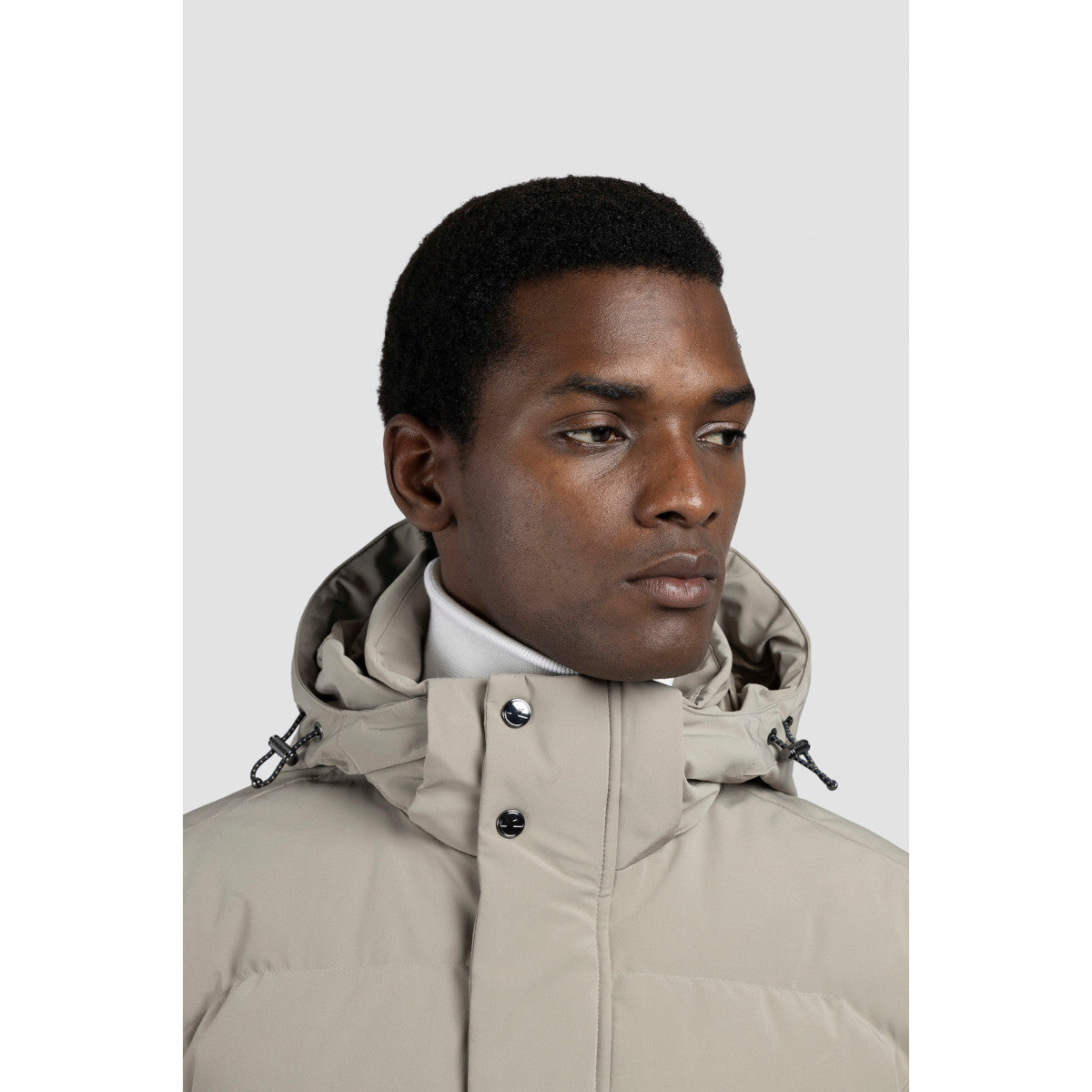 Paul & Shark Long Down Jacket 128 Beige