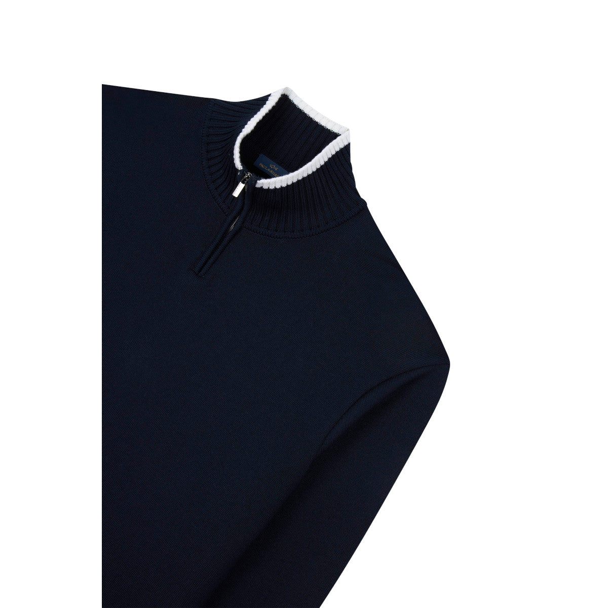 Paul & Shark Maglia Wool Half Zip Sweater 050 Navy