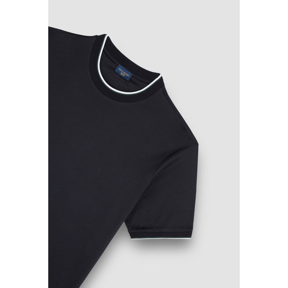 Paul & Shark Moon Badge Interlock T-Shirt 050 Navy