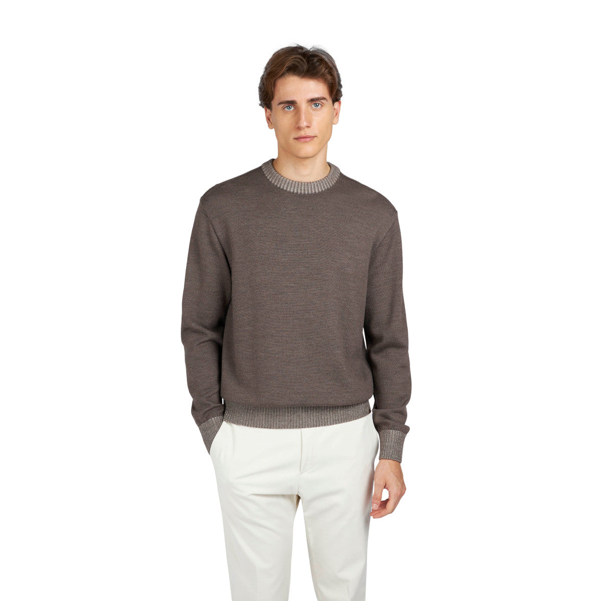Paul & Shark Moon Badge Wool Sweater 365 365