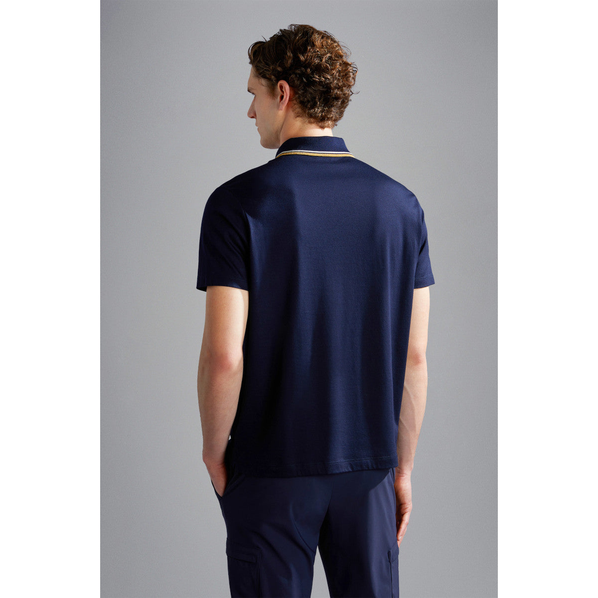 Paul & Shark Pique Polo Shirt 50E Navy