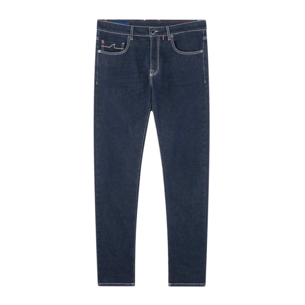 Paul & Shark Red Rivet Giza Denim Stretch Jeans