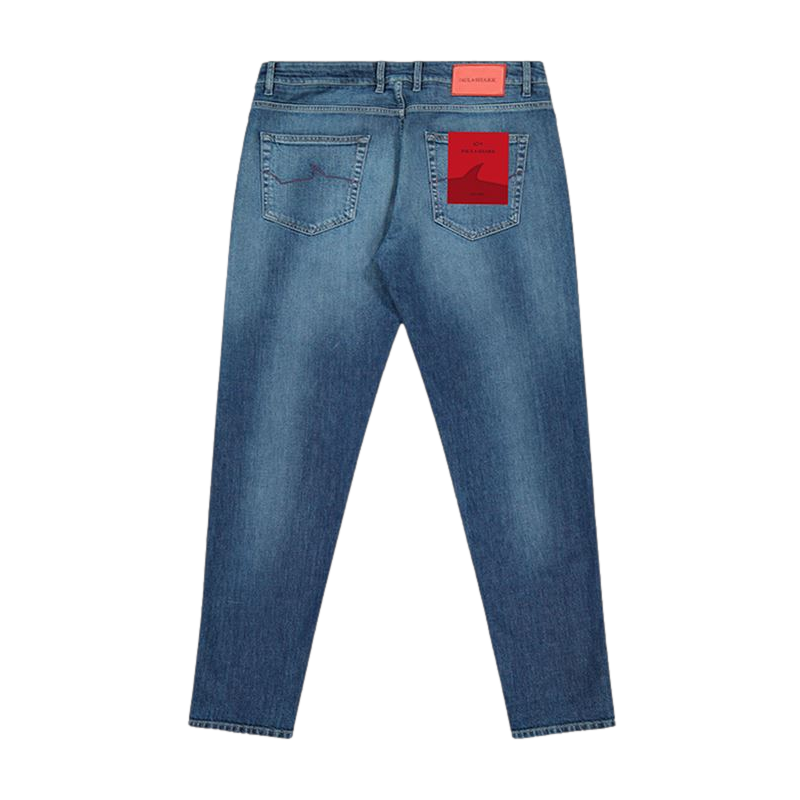 Paul & Shark Red Rivet Organic Stretch Jeans 002 Denim
