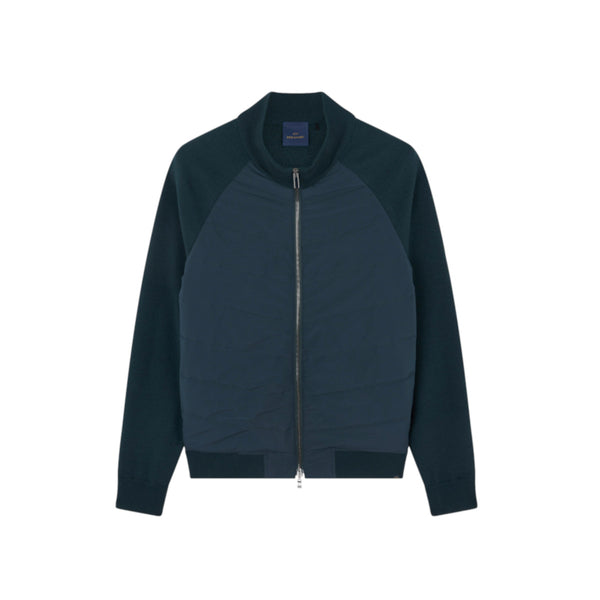 Paul & Shark Typhoon Platinum Zip Cardigan 050 Navy