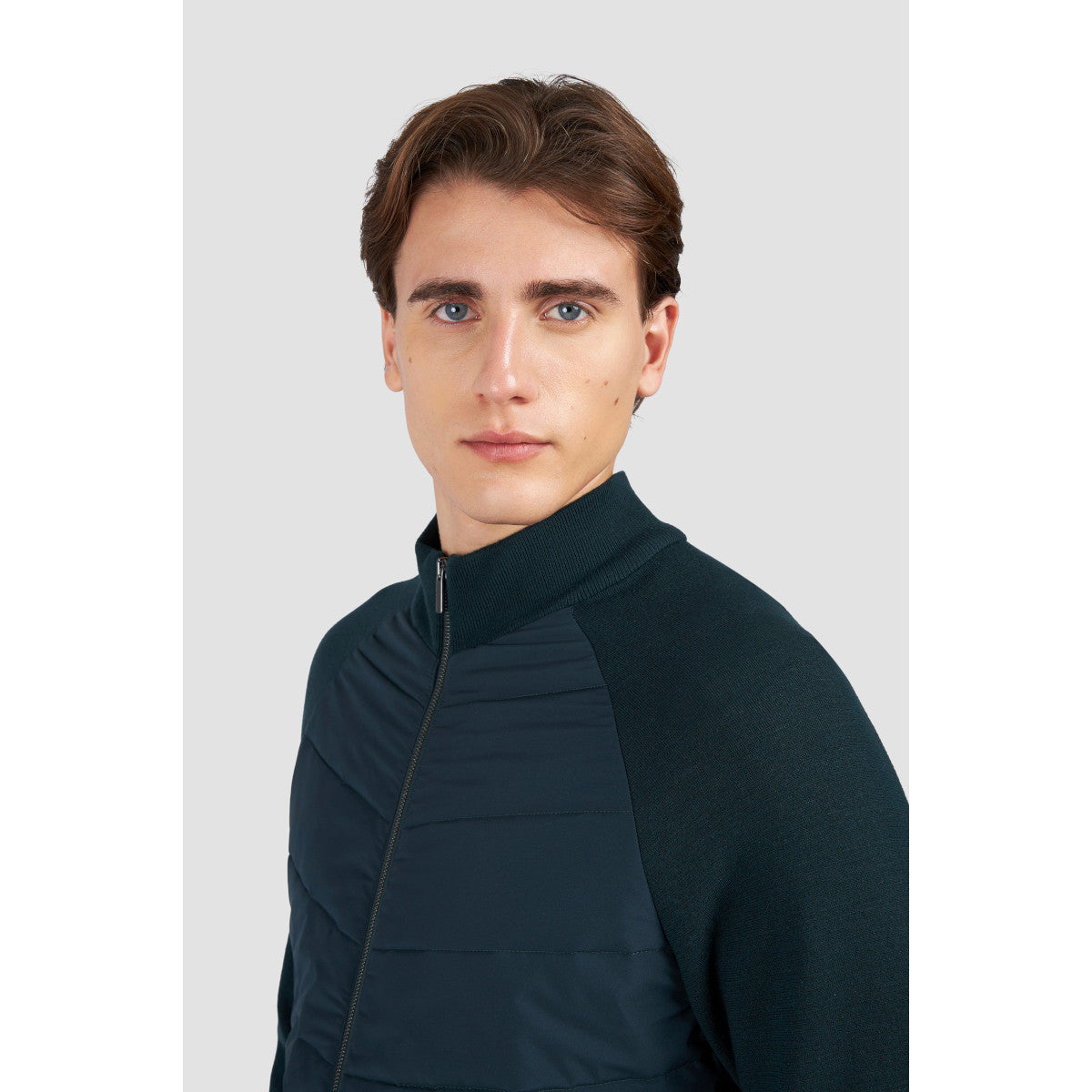 Paul & Shark Typhoon Platinum Zip Cardigan 050 Navy