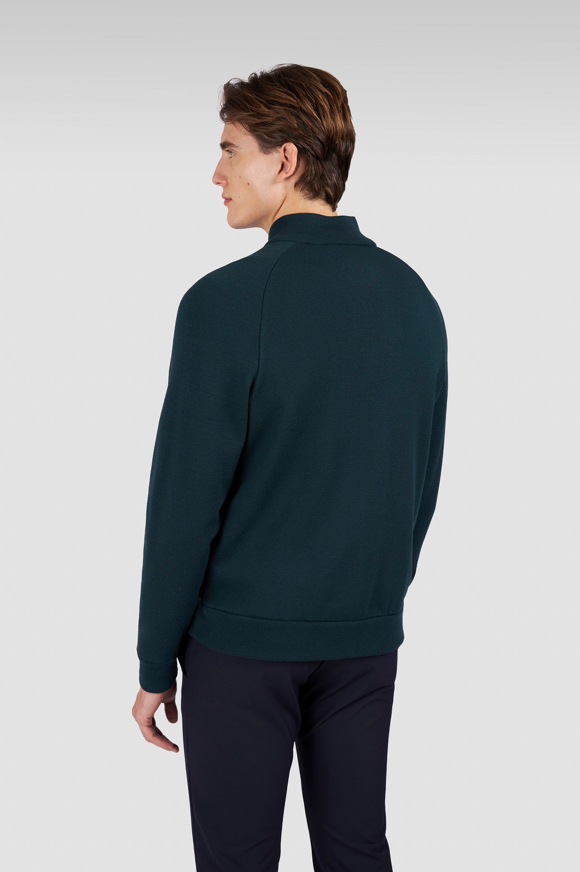 Paul & Shark Typhoon Platinum Zip Cardigan 050 Navy