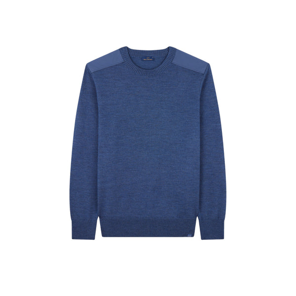 Paul & Shark Typhoon Wool Sweater 635 Dark Denim
