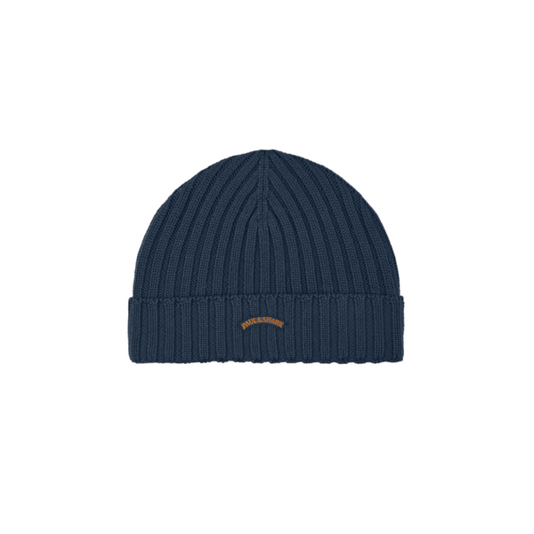 Paul & Shark Wool Beanie 635 Dark Denim