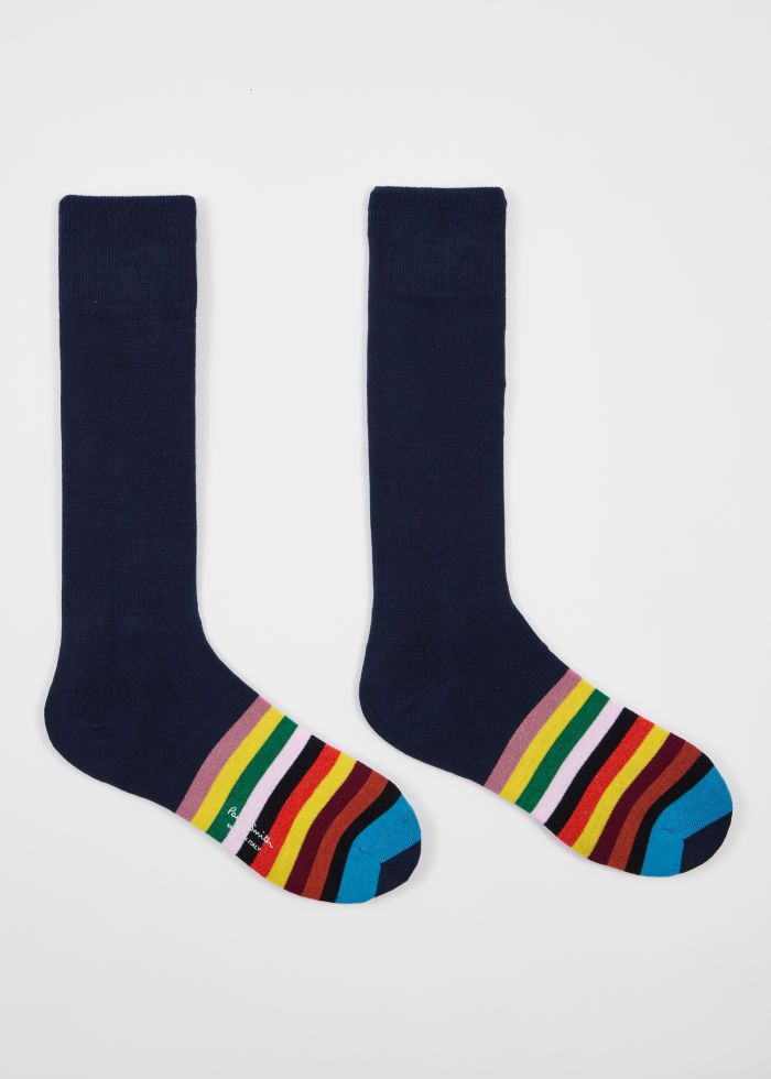 Paul Smith  Carter Tipping Socks 47 Navy