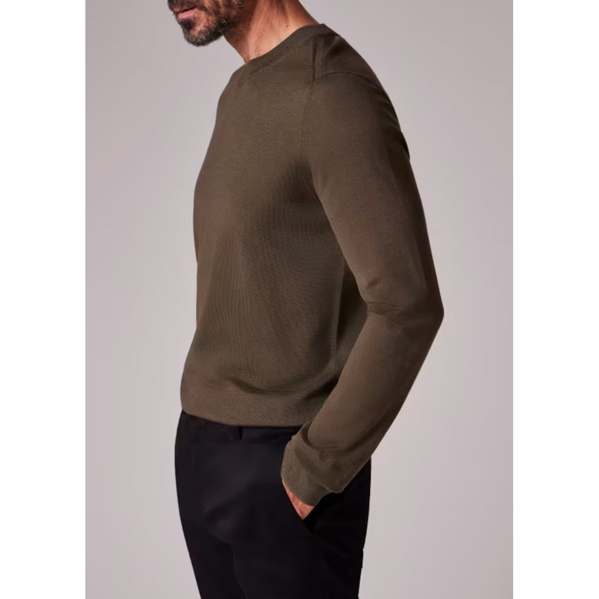 Paul Smith  Crew Neck Sweater 63 Khaki