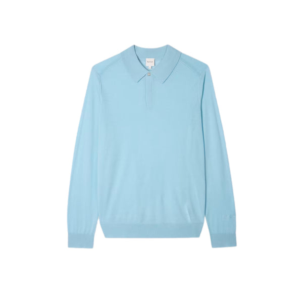 Paul Smith  LS Polo Sweater 40B Blue