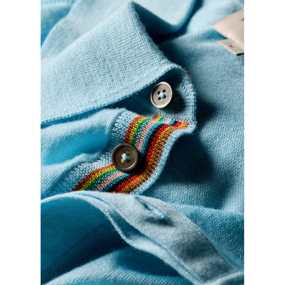 Paul Smith  LS Polo Sweater 40B Blue