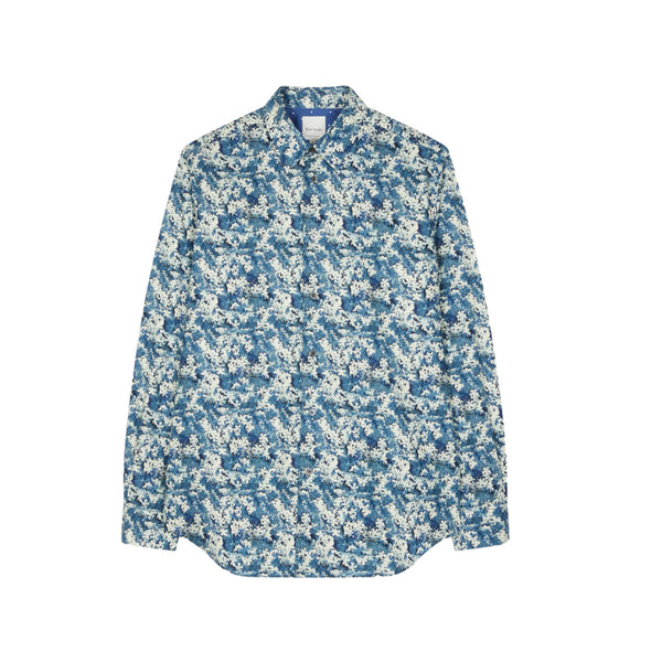 Paul Smith  Reg Fit LS Shirt 41 Blue