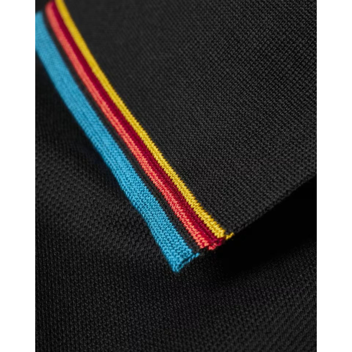 Paul Smith  STR Detail Polo Shirt 79 BLACK