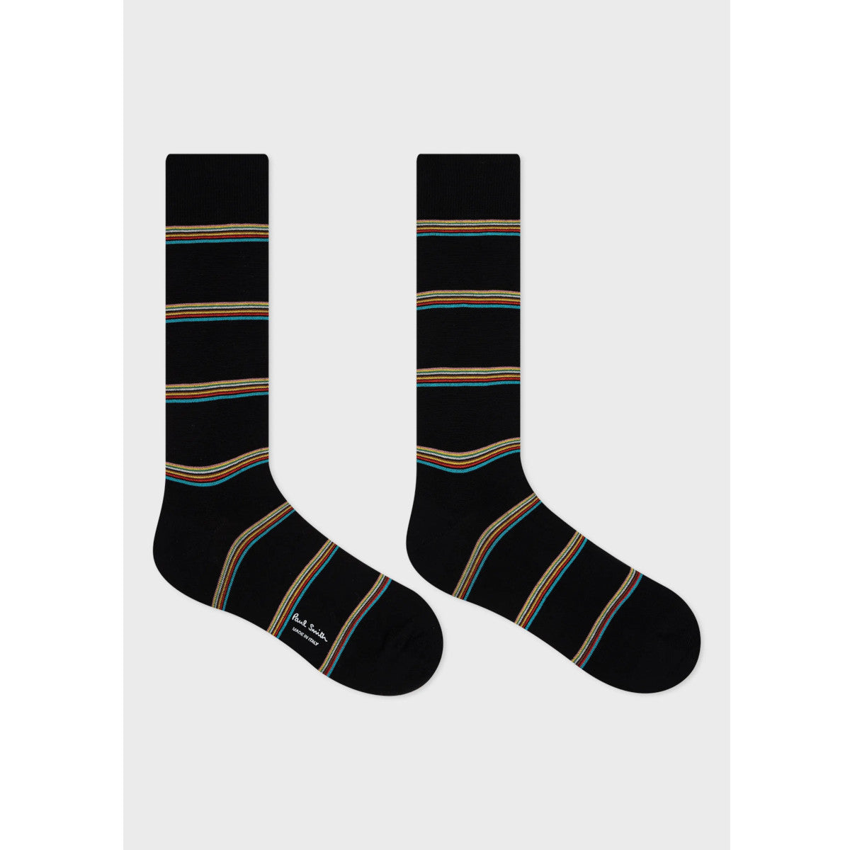 Paul Smith  Signature Block Socks 79 BLACK