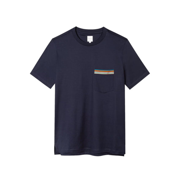 Paul Smith  Stripe Pkt T-Shirt 49 DK NAVY