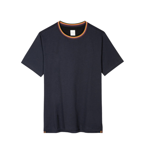 Paul Smith  Stripe Rib T-Shirt 49 DK NAVY