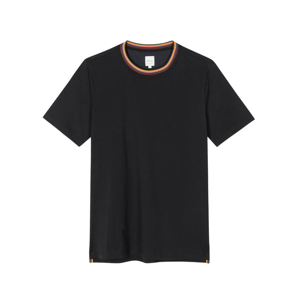 Paul Smith  Stripe Rib T-Shirt 79 BLACK