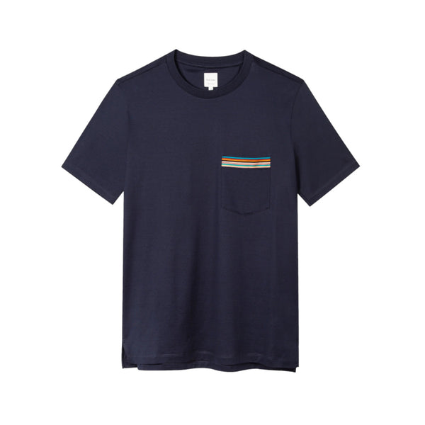 Paul Smith Stripe T-Shirt 49 DK NAVY