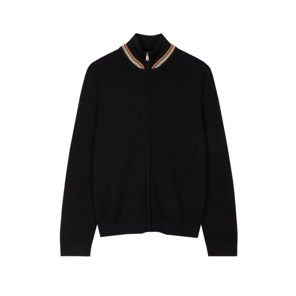 Paul Smith  Zip Through Cardigan 79 BLACK