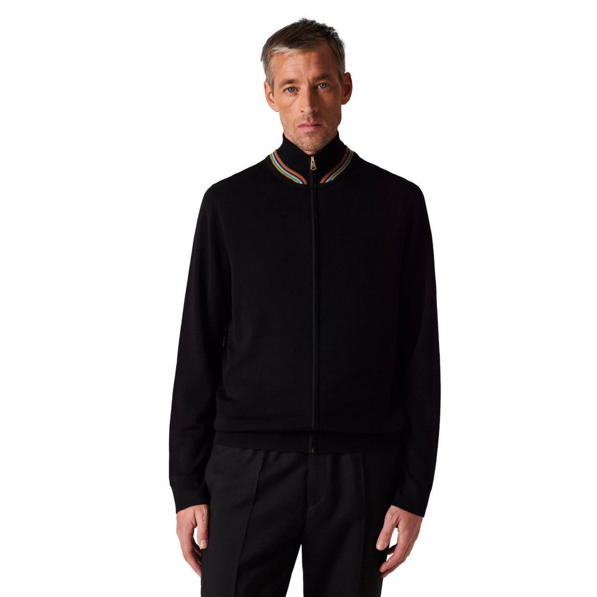 Paul Smith  Zip Through Cardigan 79 BLACK