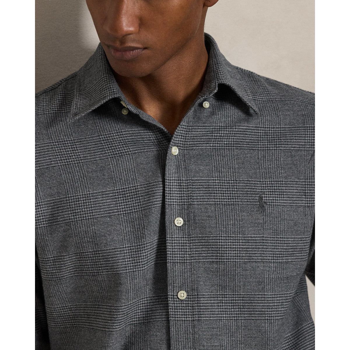 PoloRalphLaurenBrushedTwillShirt002GreyHeather__2