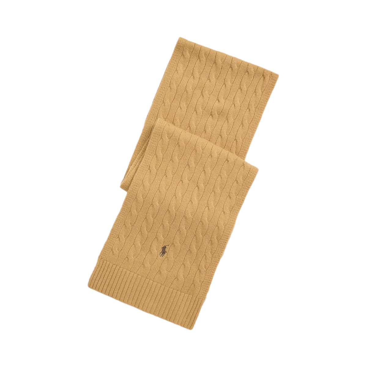 Polo Ralph Lauren Classic Cable Scarf 005 Classic Camel