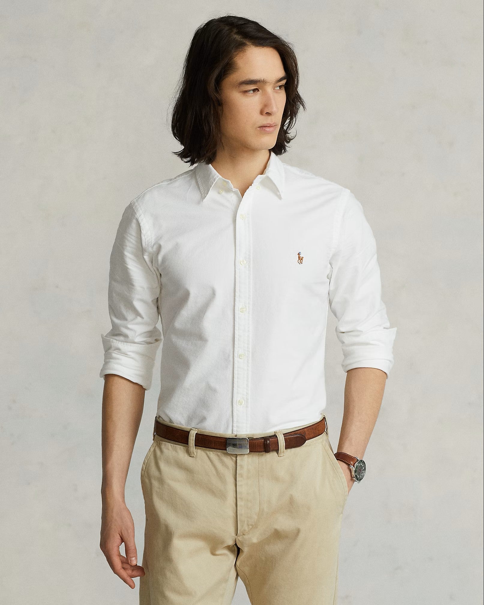 Polo Ralph Lauren Classic Oxford Shirt 001 White