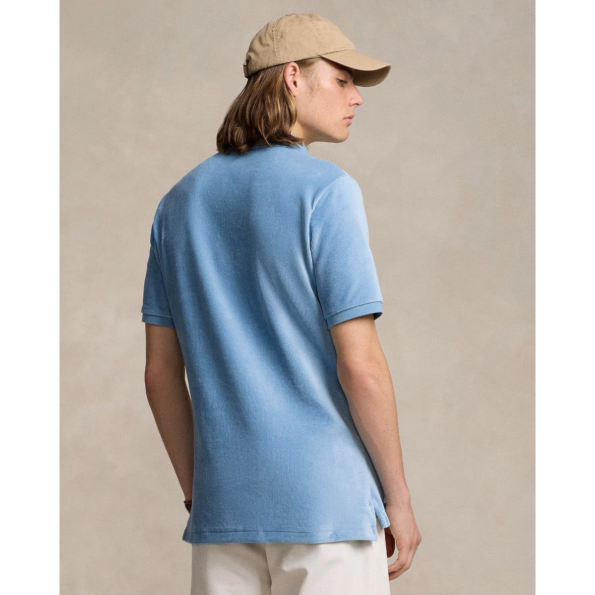 Polo Ralph Lauren Corduroy Polo Shirt 011 Cassidy Blue